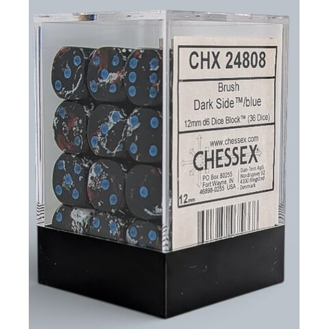 CHESSEX - 36D6 - Dark Side/Bleu