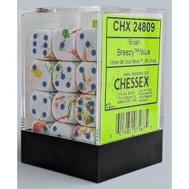 Chessex CHESSEX - 36D6 - Breezy/Bleu