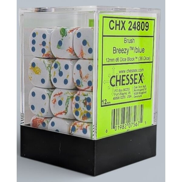 Chessex CHESSEX - 36D6 - Breezy/Bleu