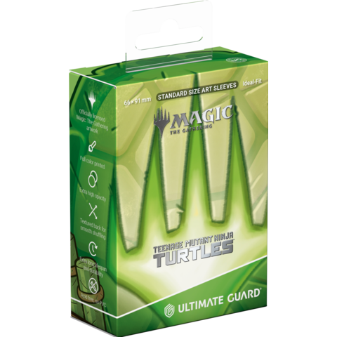UG - SLEEVES - MTG - TEENAGE MUTANT NINJA TURTLES - Planeswalker Symbol