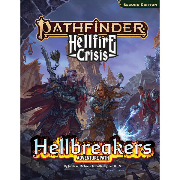 Paizo PATHFINDER - 2e - HELLFIRE CRISIS - Hellbreakers Adventure Path