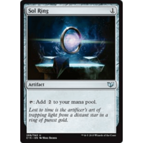 MTG - FLEECE THROW BLANKET - 45x60 - Sol Ring