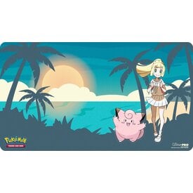 Pokemon UP - PLAYMAT - POKEMON - Lillie and Clefairy