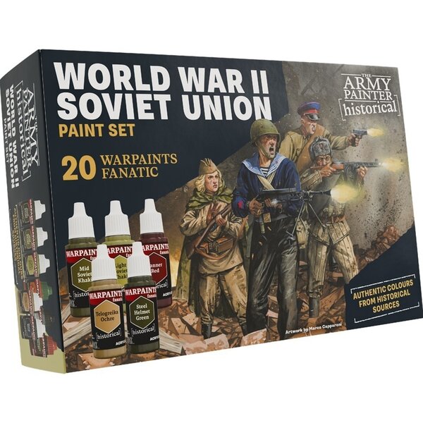 Army Painter 16 MAI - ARMY PAINTER - PAINT SET - HISTORICAL - WW2 Soviet Union
