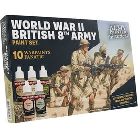 Army Painter 16 MAI - ARMY PAINTER - PAINT SET - HISTORICAL - WW2 British 8th Army