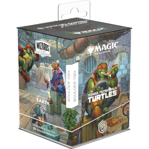 UG - DECK BOX (100+) - BOULDER - MTG - TMNT - Turtle Lair