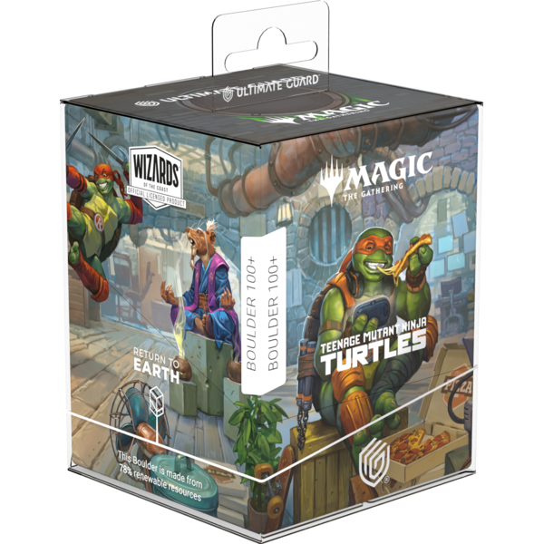 MTG UG - DECK BOX (100+) - BOULDER - MTG - TMNT - Turtle Lair