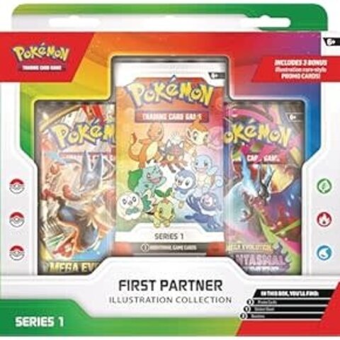 POKEMON - SERIES 1 - ILLUSTRATION COLELCTION - First Partner