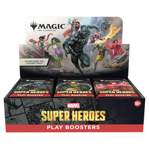 19 JUIN - MTG - MARVEL SUPER HEROES - PLAY - Booster Box