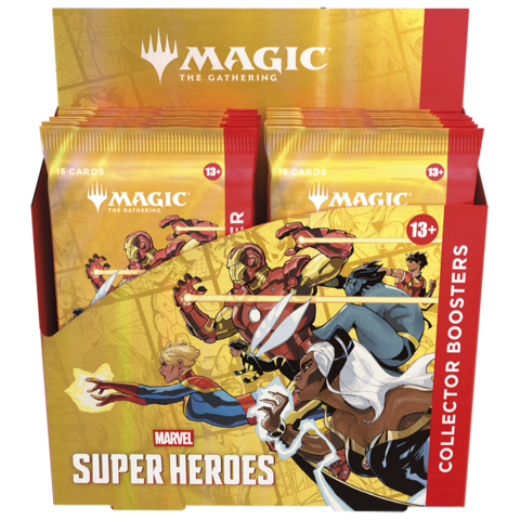 19 JUIN - MTG - MARVEL SUPER HEROES - COLLECTOR - Booster Box