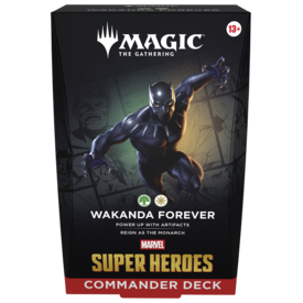 MTG MTG - MARVEL SUPER HEROES - COMMANDER DECK - Wakanda Foever