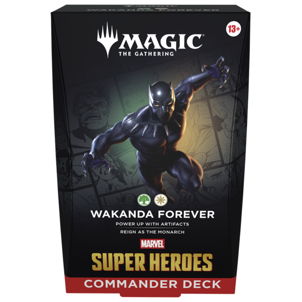 MTG MTG - MARVEL SUPER HEROES - COMMANDER DECK - Wakanda Foever