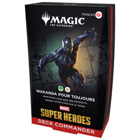 MTG MTG - MARVEL SUPER HEROES (FR) - COMMANDER DECK - Wakanda pour toujours