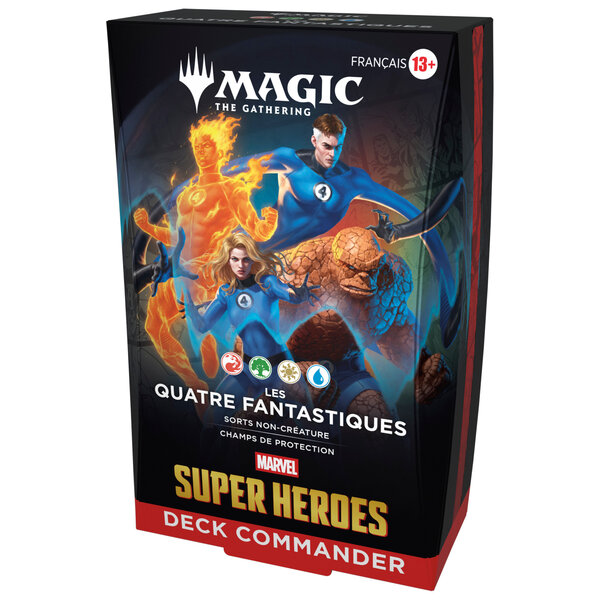 MTG MTG - MARVEL SUPER HEROES (FR) - COMMANDER DECK - Quatre Fantastiques