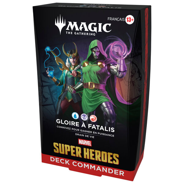 MTG MTG - MARVEL SUPER HEROES (FR) - COMMANDER DECK - Gloire à fatalis