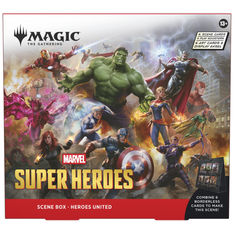 MTG - MARVEL SUPER HEROES - SCENE BOX - Heroes United