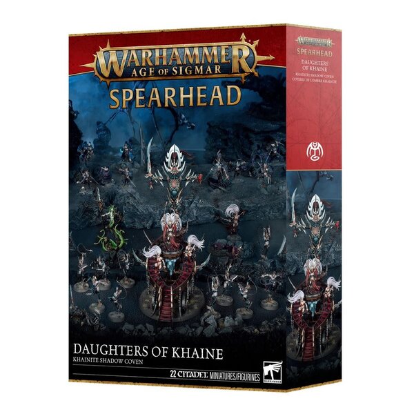 Daughters of Khaine AOS - SPEARHEAD - DAUGHTERS OF KHAINE - Khainite Shadow Coven