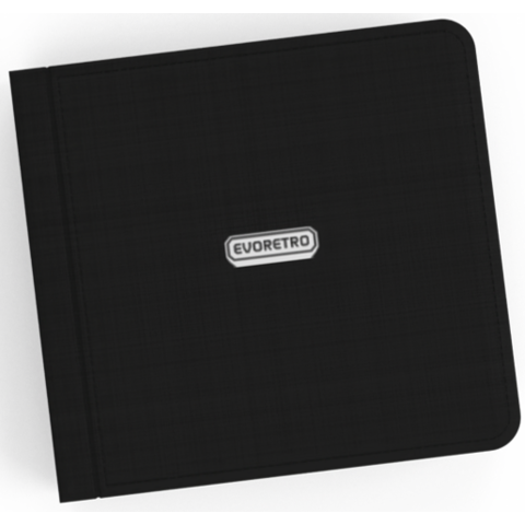 EVORETRO - BINDER - ZIPPER - 4x3 - Black