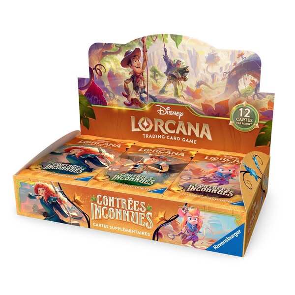 Ravensburger DISNEY LORCANA - WILDS UNKNOWN (FR) - Booster Box