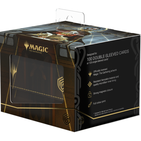 UG - DECK BOX (100+) - SIDEWINDER - MTG - SECRETS OF STRIXHAVEN - Black Mythic Alt