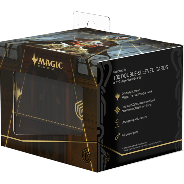 MTG UG - DECK BOX (100+) - SIDEWINDER - MTG - SECRETS OF STRIXHAVEN - Black Mythic Alt