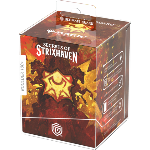 17 AVRIL - UG - DECK BOX (100+) - BOULDER - SECRETS OF STRIXHAVEN - Lorehold