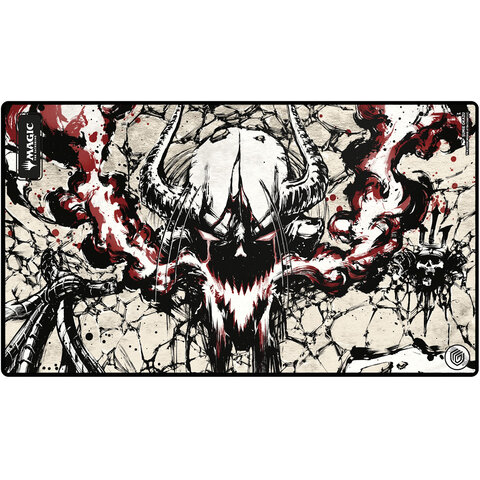 17 AVRIL - UG - PLAYMAT - MTG - SECRETS OF STRIXHAVEN - Black Mythic Alt