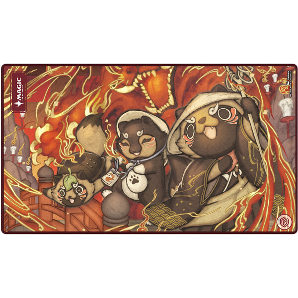 MTG 17 AVRIL - UG - PLAYMAT - MTG - SECRETS OF STRIXHAVEN - Red Rare Alt