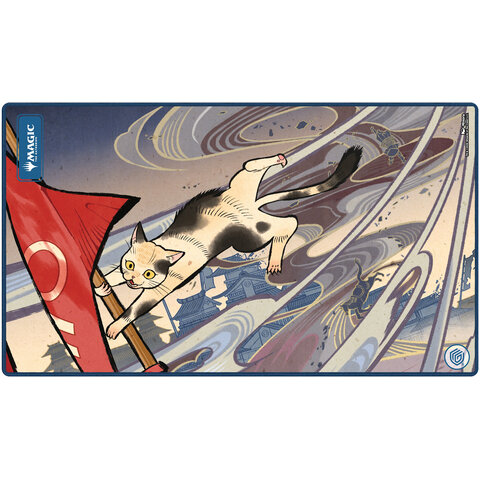 17 AVRIL - UG - PLAYMAT - MTG - SECRETS OF STRIXHAVEN - Blue Mythic Alt 2