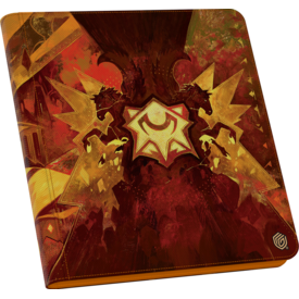 MTG UG - BINDER - ZIPFOLIO 480 - MTG - SECRETS OF STRIXHAVEN - Lorehold