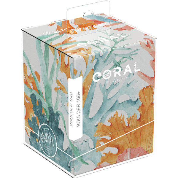 Ultimate Guard UG - DECK BOX (100+) - BOULDER - CORAL PLACES - Coralline Eden