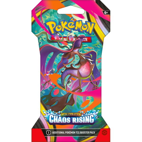 Pokemon 22 MAI - POKEMON - ME - CHAOS RISING - Sleeved Pack