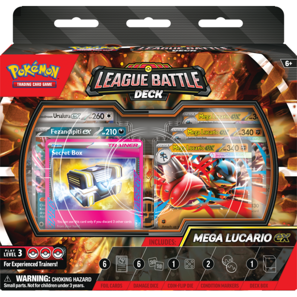 Pokemon POKEMON - LEAGUE BATTLE DECK - Mega Lucario EX