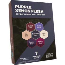 Army Painter ARMY PAINTER - COMBAT SE7ENS - PAINT SET - Purple Xenos