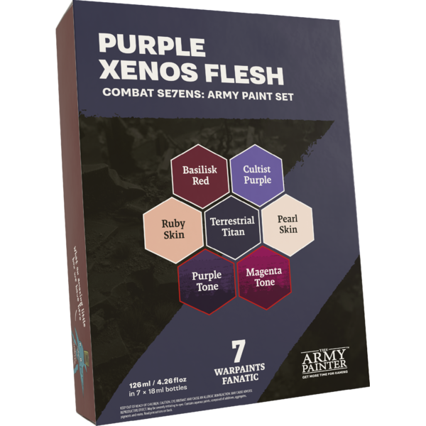 Army Painter ARMY PAINTER - COMBAT SE7ENS - PAINT SET - Purple Xenos