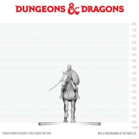 Wizkids AOÛT - DND - UNPAINTED MINI - Nimblewright Steed with Rider