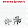 AOÛT - DND - UNPAINTED MINIS - Dwarf Fighter & Orc Paladin