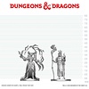 AOÛT - DND - UNPAINTED MINIS - Human Druid & Elf Sorcerer
