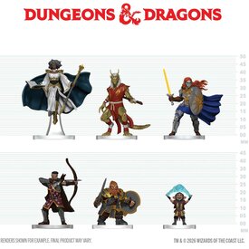 Wizkids JUIL - DND - ICONS - PLAYER'S HANDBOOK - STARTER SET - Swords & Staves