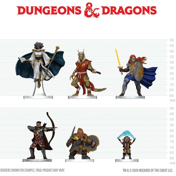 Wizkids JUIL - DND - ICONS - PLAYER'S HANDBOOK - STARTER SET - Swords & Staves