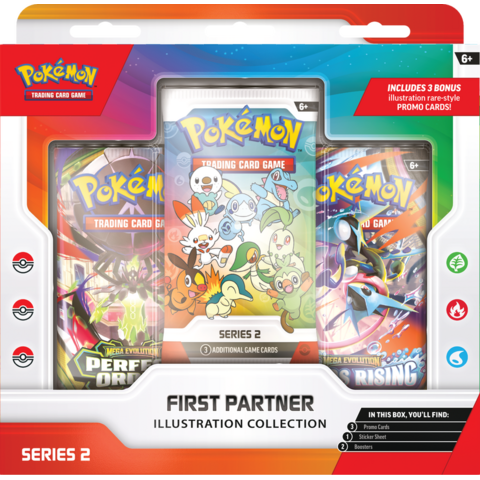 POKEMON - SERIES 2 - ILLUSTRATION COLLECTION - First Partner