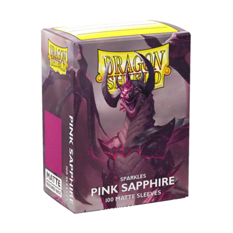DRAGON SHIELD - SLEEVES (100ct) - MATTE - Pink Sapphire