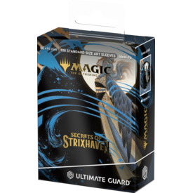 MTG UG - SLEEVES - MTG - SECRETS OF STRIXHAVEN - Blue Mythic Alt 3