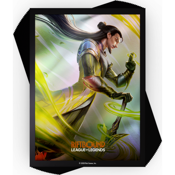 Riftbound RIFTBOUND - SLEEVES (100ct) - LEAGUE OF LEGENDS - UNLEASHED - Master Yi