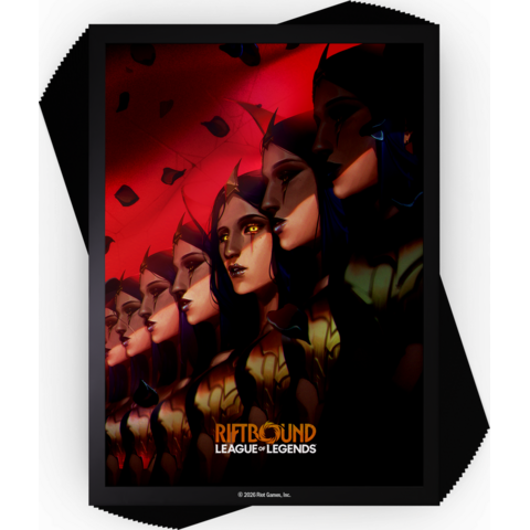 RIFTBOUND - SLEEVES (100ct) - LEAGUE OF LEGENDS - UNLEASHED - Leblanc