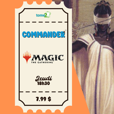 MTG - Commander - 18h30