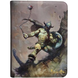 MTG UP - BINDER - ZIP PRO (9pkt) - FRANK FRAZETTA - Warrior with Ball and Chain