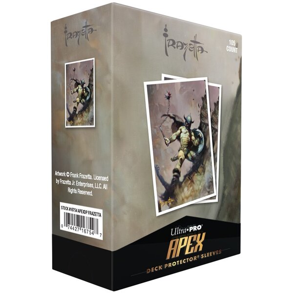 MTG UP - SLEEVES (105ct) - D-PRO - APEX - FRANK FRAZETTA - Warrior with Ball and Chain