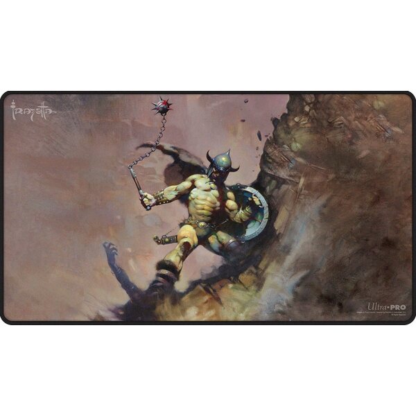 MTG UP - PLAYMAT - FRANK FRAZETTA - Warrior with Ball and Chain