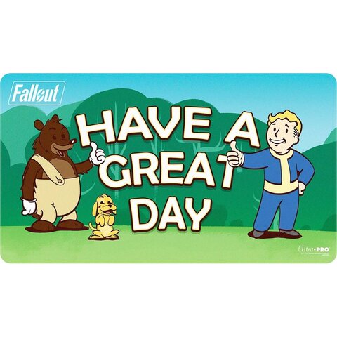 JUIL - UP - PLAYMAT - FALLOUT VAULT BOY - Have a great day